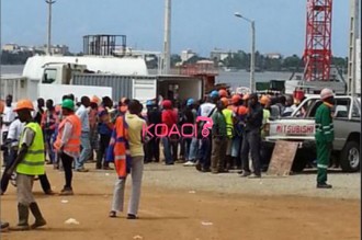 Côte dÂ’Ivoire : Nouvelle grève des ouvriers sur le chantier du troisième pont